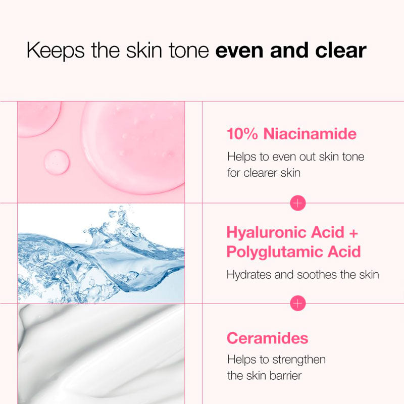 Anua Niacinamide 10% + TXA 4% Serum ~ “Brightens, evens skin tone, and reduces dark spots.” ✨