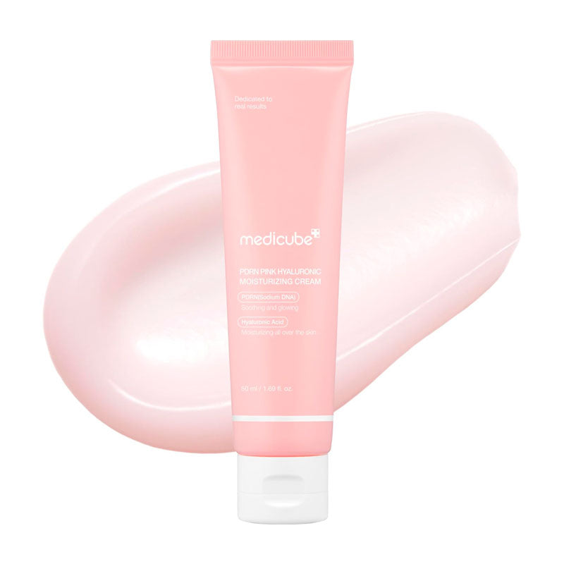 Medicube PDRN Pink Hyaluronic Moisturizing Cream~"Deeply hydrates and restore skin with PDRN and hyaluronic acid"