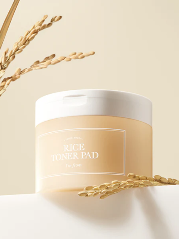 I'm From Rice Toner Pads~"Hydrates,Soothes,and brighten your skin effortlessly"