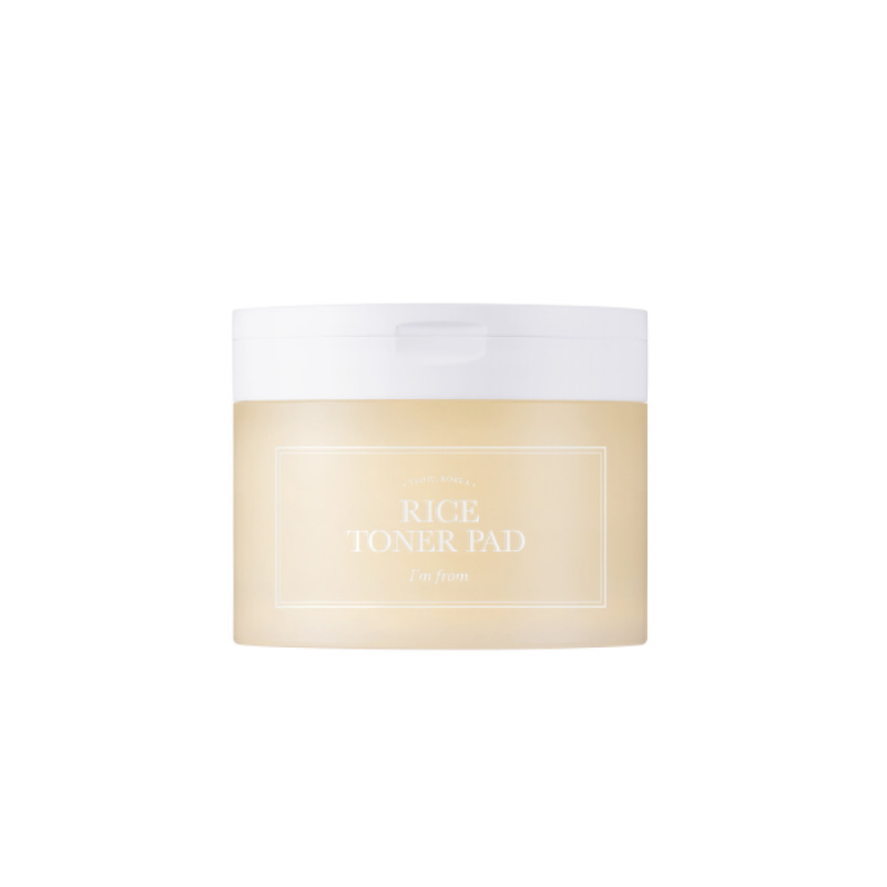 I'm From Rice Toner Pads~"Hydrates,Soothes,and brighten your skin effortlessly"